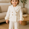 Girl Blossom Blazer Set