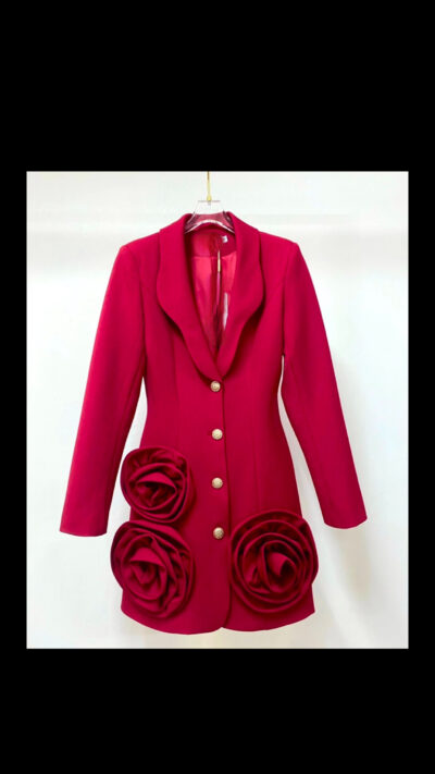 Girl Rada Flower Blazer Dress