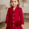 Girl Rada Flower Blazer Dress