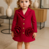 Girl Rada Flower Blazer Dress